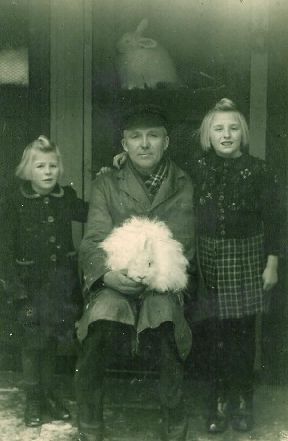 Martin Hoeher with Erika and Rosemarie