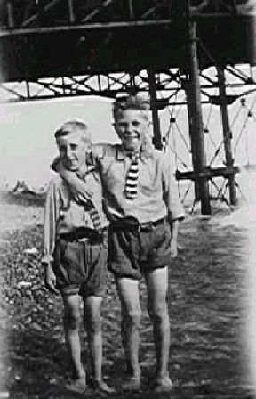Eric and Ernie Sawyer 1926