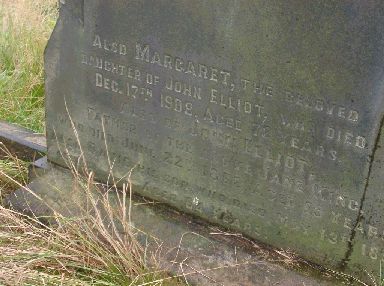 detail Elliot King plot Blackburn Cemetery NC E 4998/9