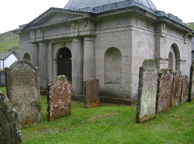 gravestone of John Telford, Westerkirk Cemetery